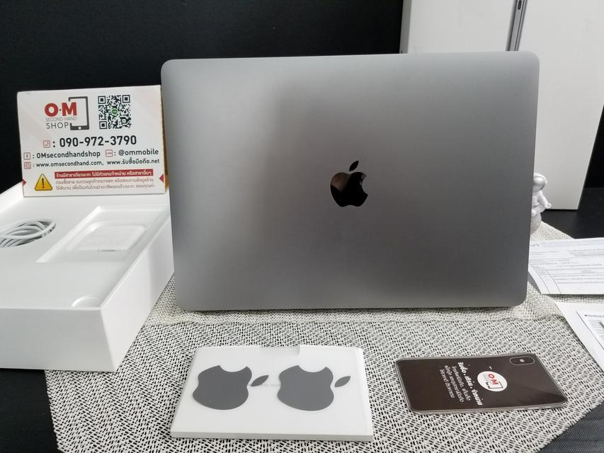 ขาย/แลก MacBook Air (M1 2020) 13นิ้ว Ram8 Rom256GB Space Gray ศูนย์ไทย ประกันศูนย์ 18/03/2566 สวยมาก เพียง 26,900 บาท  3