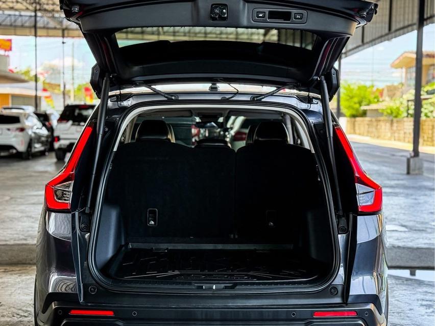 ปี 2023 HONDA CRV, 2.0 eHEV ES โฉม ปี23-ปัจจุบัน สีเทา เบนซิน/ไฮบริด หลังคาพานอรามิคซันรูฟ 8