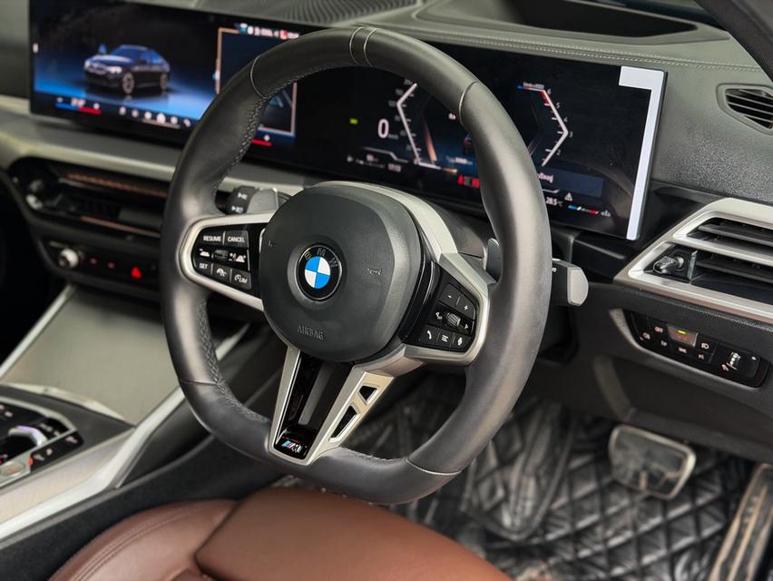 BMW 320d M-sport LCI2 ปี 2025 สีดำ โฉมใหม่ เจ้าของเดียว BSI วารันตี ถึง 2030 รูปที่ 8