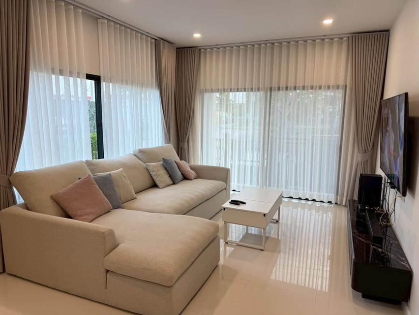 ให้เช่าบ้านเดี่ยว2 ชั้น โครงการบริทาเนีย บางนา–ศรีวารี  บ้านติดสวนโดยตรง (แปลงมุม) 4