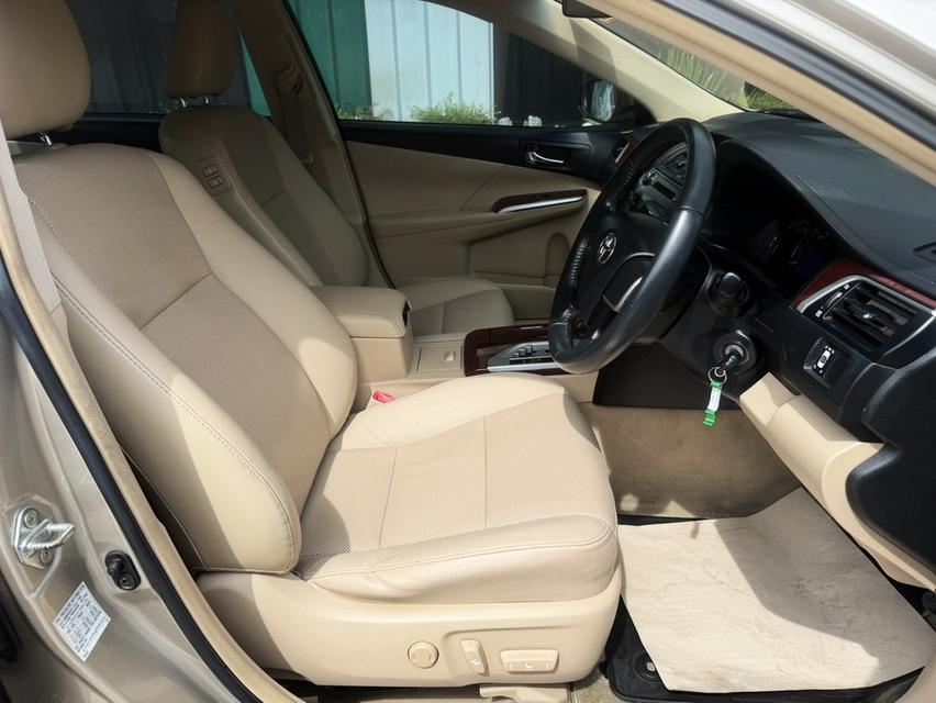 ปี2013 TOYOTA CAMRY 2.0 G น้ำมันล้วนไม่เคยดมแก๊ส รูปที่ 15