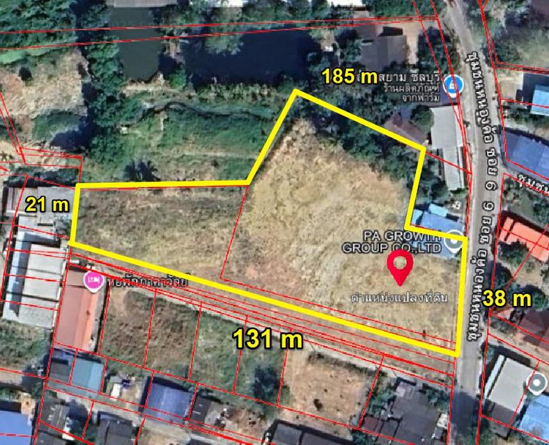 ขายที่ดินหนองขามถมแล้ว 3 ไร่ ติดถนนซอย6ชุมชนหนองค้อ ใกล้นิคมปิ่นทอง2-4กม.ใกล้ท่าเรือแหลมฉบัง-13กม. อ.ศรีราชา ชลบุรี 5