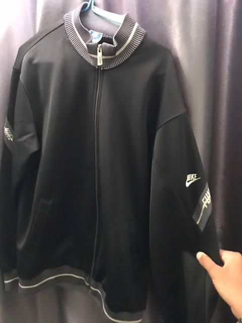 เสื้อ Vintage Nike Zipper Track Top Japan Jacket Sweter Training