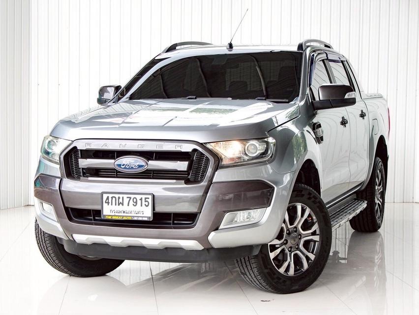 รหัสรถ BN7915 #FORD #RANGER, 2.2 WILDTRAK ปี 2015 โฉม HI-RIDER DOUBLE CAB 