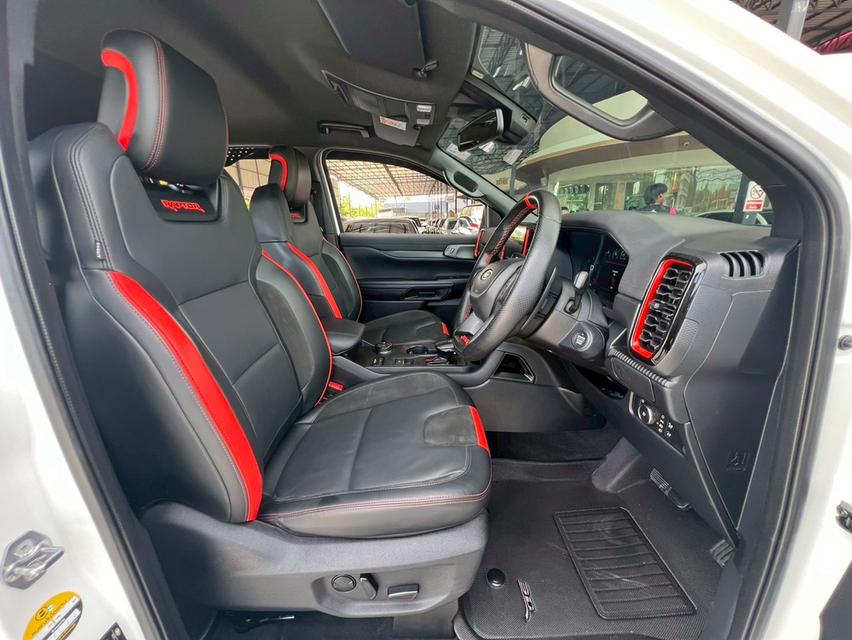 ปี 2023 FORD RANGER, 2.0 RAPTOR BI-TURBO 4WD โฉม DOUBLE CAB สีขาว เกียร์ออโต้ รูปที่ 11
