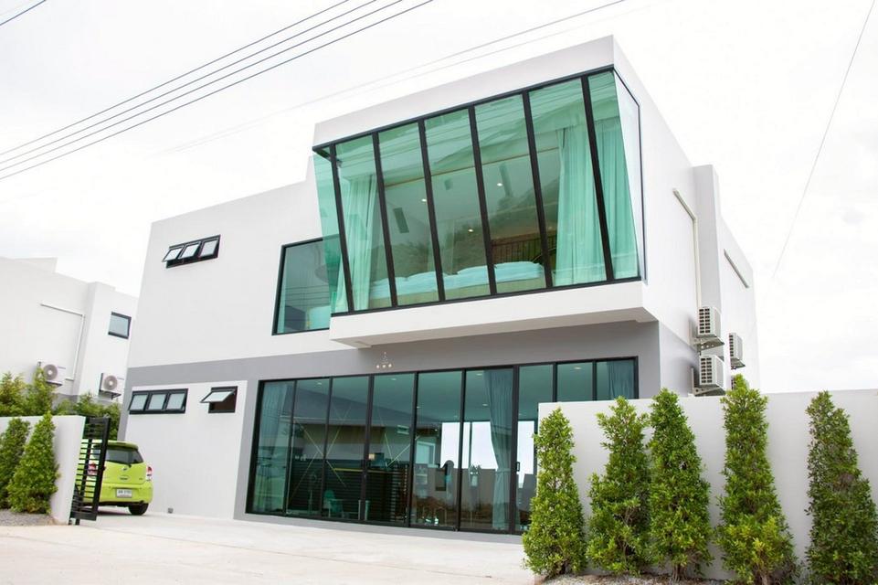 La Mer Pool Villa Hua Hin พูลวิลล่าหัวหินสุดหรู 100 ตารางวา 4 ห้องนอน 4 ห้องน้ำ ตกแต่งพร้อมเข้าอยู่ 4