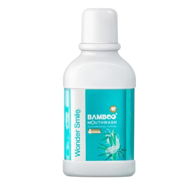 น้ำยาบ้วนปาก Wonder Smile Bamboo Mouthwash 300 ml. 4