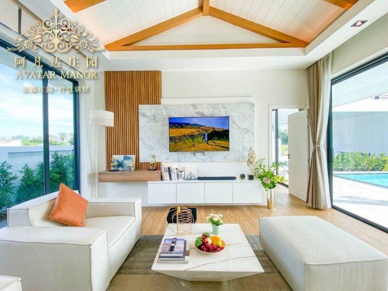 P-5 ขายบ้านเดี่ยวสุดหรูในโครงการ Avatar Manor พื้นที่ อ.หัวหิน ราคาเริ่มต้นที่ 6.99 ล้านบาท 3
