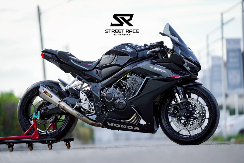 🔥 เข้าใหม่! CBR650R ปี 2023 แต่งเต็ม หล่อขั้นสุด! 🔥 🏍️ Honda CBR650R | ปี 2023 | สีดำ-ฟ้า สปอร์ตดุดัน ขี่แล้วสะดุดตาทุกมุม! 14