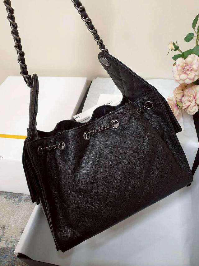 เทียบแท้สุด🔥หนังอิตาลี New Chanel 25s 25bag size 30 × 26 x 14 cm Fullset ✅ 18,500฿🔥 5