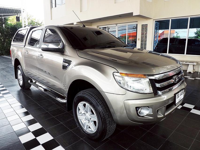 รหัสรถ KCY4458 FORD RANGER DOUBLECAB HI-RIDER 2.2 XLT AUTO ปี 2014 สีน้ำตาล รูปที่ 3