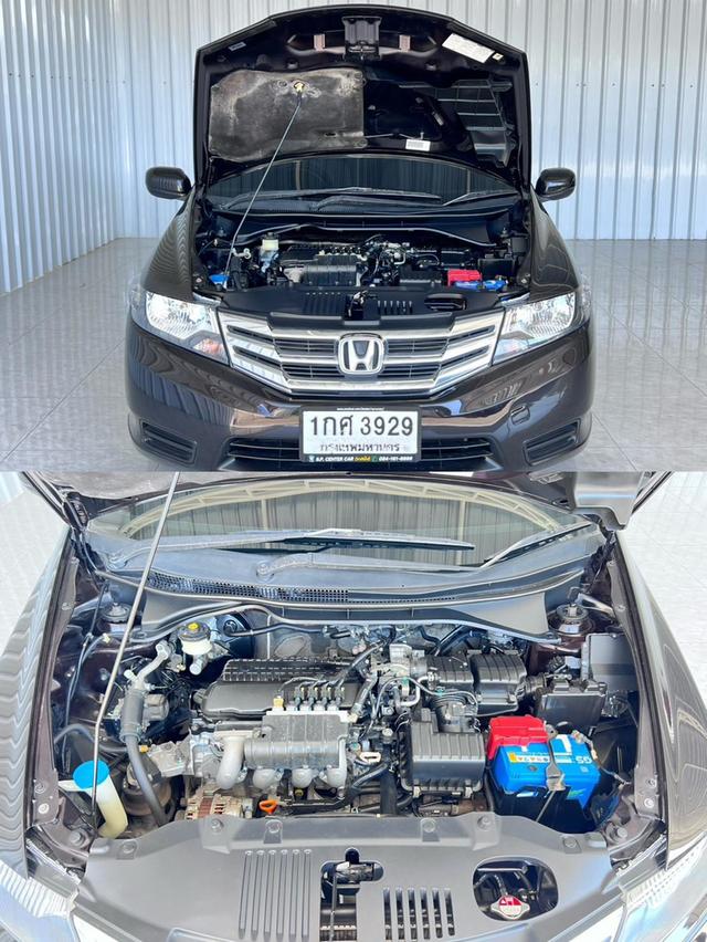 รถมือเดียว สายประหยัด เบนซิน + แก๊สโรงงาน Honda City 1.5V CNG 4