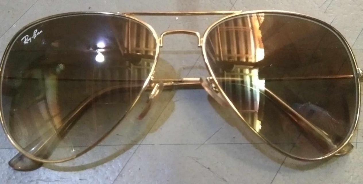 แว่น​ Ray​Ban​ ซ.58 สีชา​ ​ พร้อมใบรับประแท้