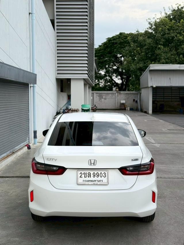 HONDA CITY 1.0V 2022 สีขาว เจ้าของมือเดียวป้ายแดง