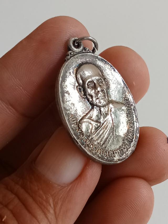 เหรียญที่ระลึกครบรอบ100ปีเนื้อเงินหลวงพ่อมุ่ยวัดดอนไร่ปี2532