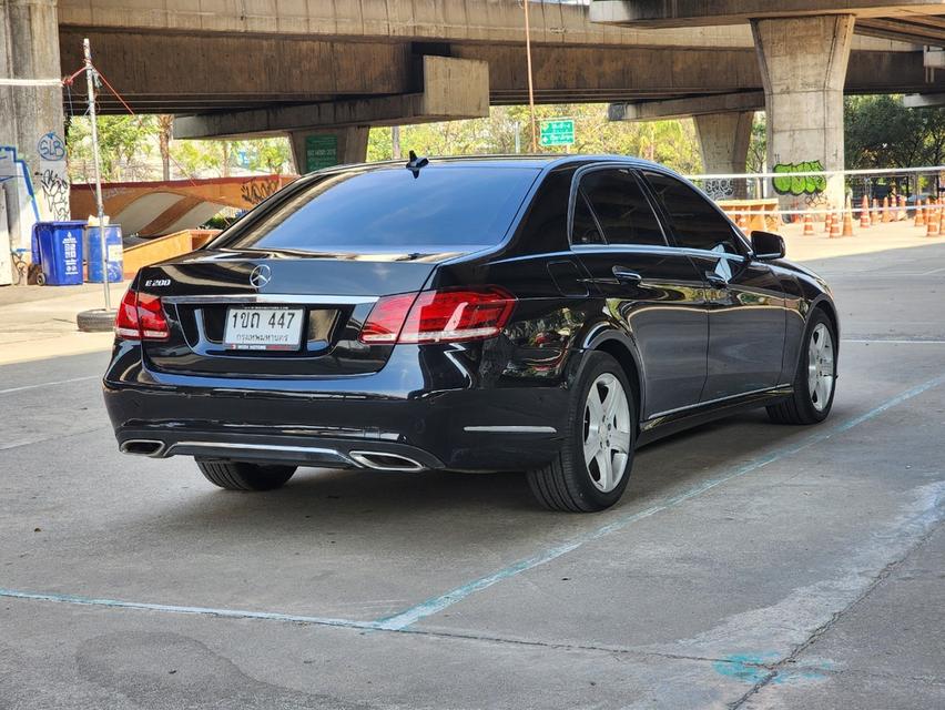 ขายรถ Benz E200 SEDAN  ปี 2014 สีดำ เกียร์ออโต้ 4