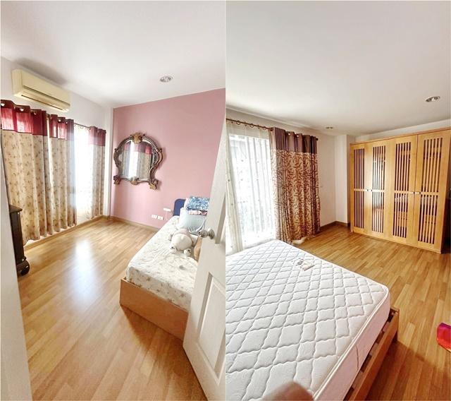 บ้านกลางเมือง 3 ชั้น นานาชาติสิงคโปร์ 700 ม พระราม9 3 แอร์ จัดเต็มเฟอร์ หรูหรา เหม่งจ๋าย 4นอน ประชาอุทิศ เดอะซีน ทาวน์ อ 2