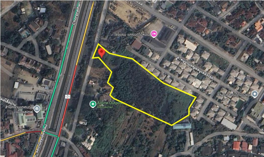 ขาย ที่ดินเปล่า เชียงใหม่ ถนนรอบเมืองเชียงใหม่ 8-1-85.1 ไร่ เหมาะทำ หมู่บ้าน บริษัท โกดัง 5