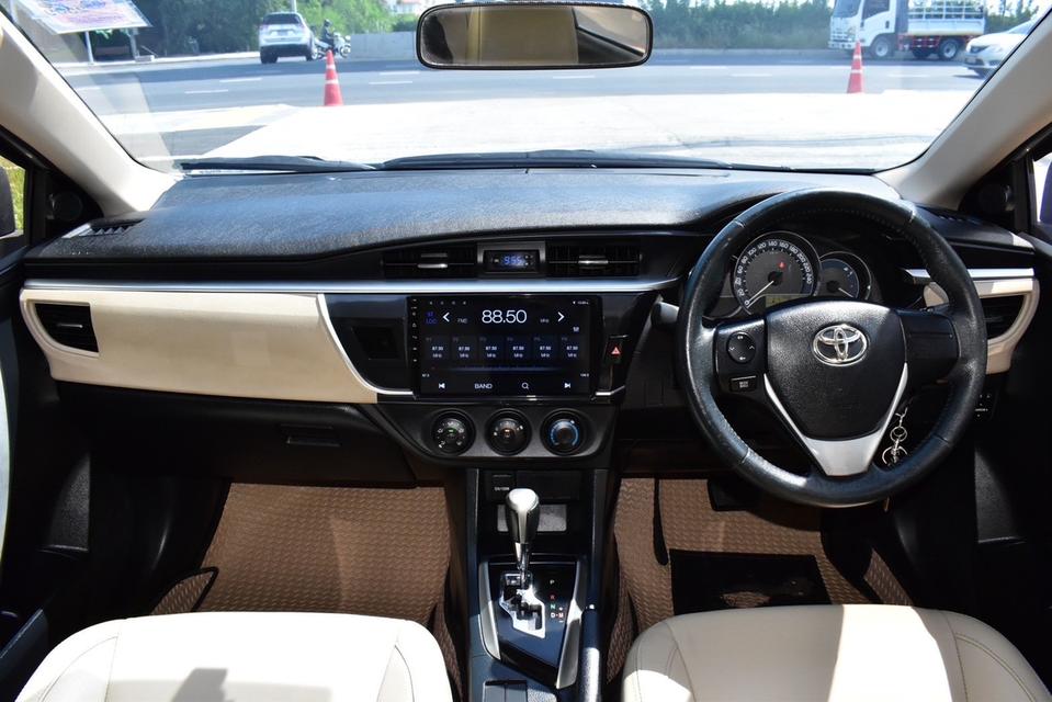 รหัสรถ PB7235 TOYOTA ALTIS 1.6G 2014 เบนซิน  7