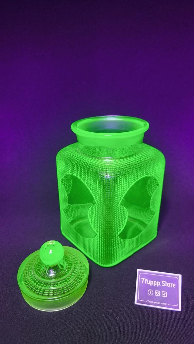 โหลแก้วยูเรเนียม Uranium glass รูปที่ 4