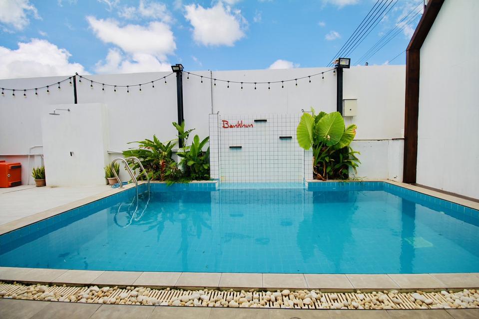 ขายบ้าน Pool Villa 72 ตร.วา ตกแต่งพร้อมอยู่ เฟอร์ครบ พลูตาหลวง สัตหีบ ใกล้อู่ตะเภา-บางเสร่ รูปย่อยที่ 4