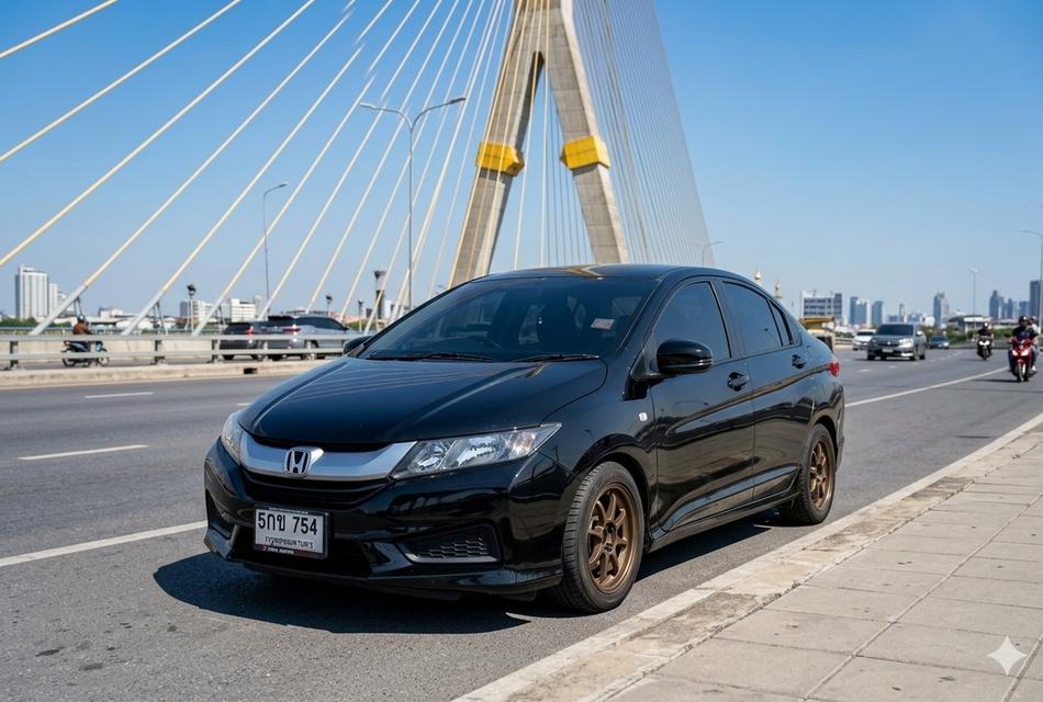 🔥รถสวยมือเดียว เครดิตดี ฟรีดาวน์ Honda CITY 1.5 S AT ปี 2016