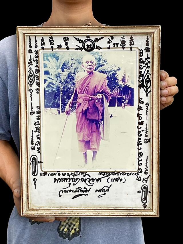 รูปหลวงพ่อแดง วัดเขาบันไดอิฐ ปี16 พระครูญาณวิลาส เพชรบุรี 2