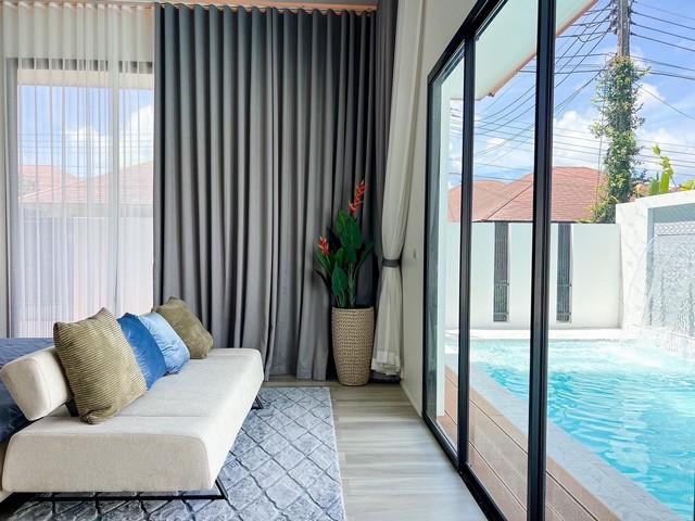 ขายบ้านเดี่ยวพูลวิลล่าหมู่บ้านสวนเนรมิต5 ภูเก็ต POOL VILLA FOR SALE PHUKET เฟอร์ครบ 4