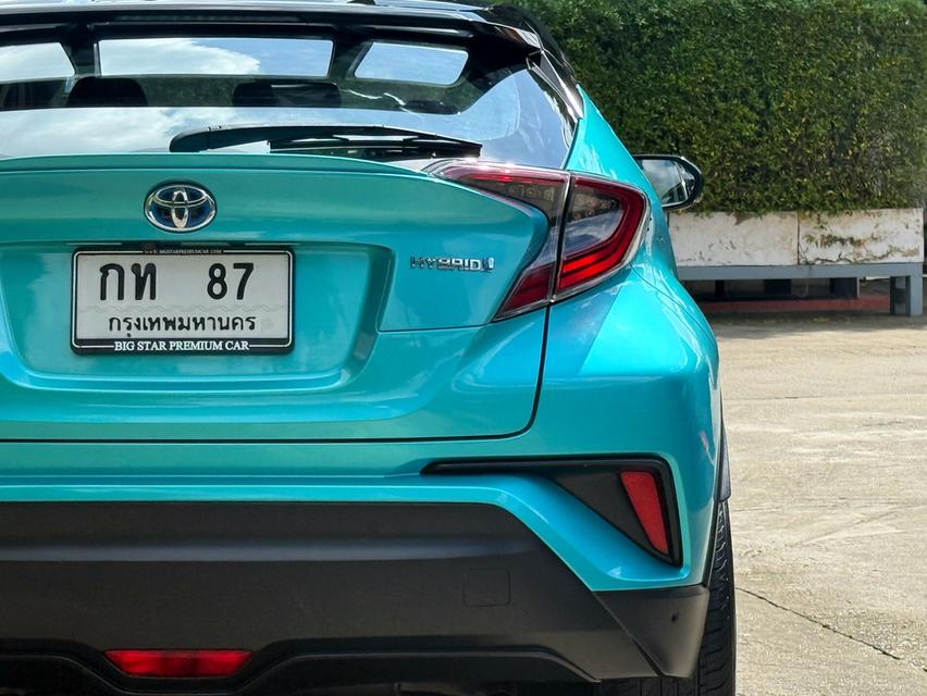 2019 TOYOTA CHR HV HI รถมือเดียวออกป้ายแดง รถวิ่งน้อย เข้าศูนย์ตามระยะ รถไม่เคยมีอุบัติเหตุครับ 9