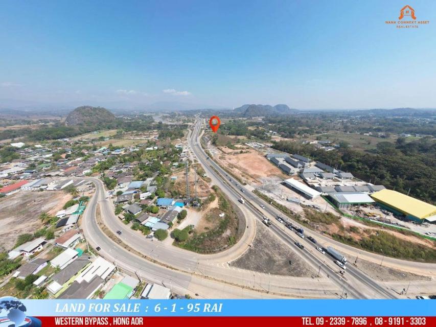 ขายที่ดินสวยเนินดอย พื้นที่ 6-1-95 ไร่ วิวภูเขา 360° ติดถนนบายพาสตะวันออก ฮ่องฮ้อ อ.เมืองเชียงราย 10