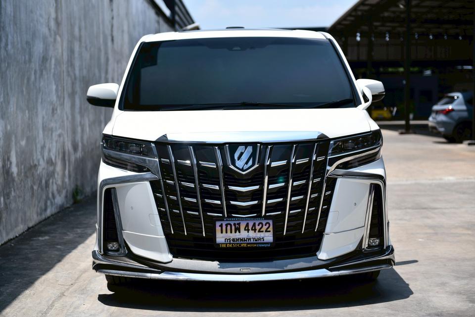 ✨Toyota Alphard 2.5 SC Package MNC Modellista 2021 แท้ สีขาว รูปย่อยที่ 4