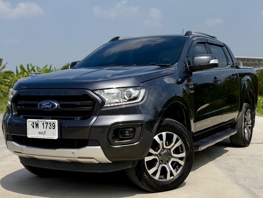 FORD RANGER 2.0 AUTO WILDTRAK 4ประตู ปี 2018 จด 2019 รหัส WK1739 2