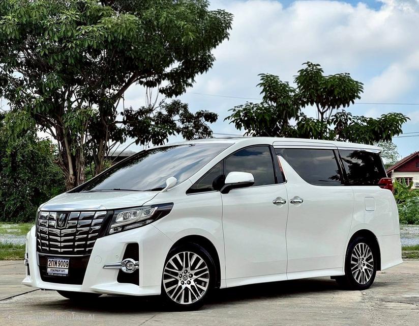 TOYOTA ALPHARD 2.5 SC PACKAGE ปี17 สีขาว เบนซิน รูปที่ 2
