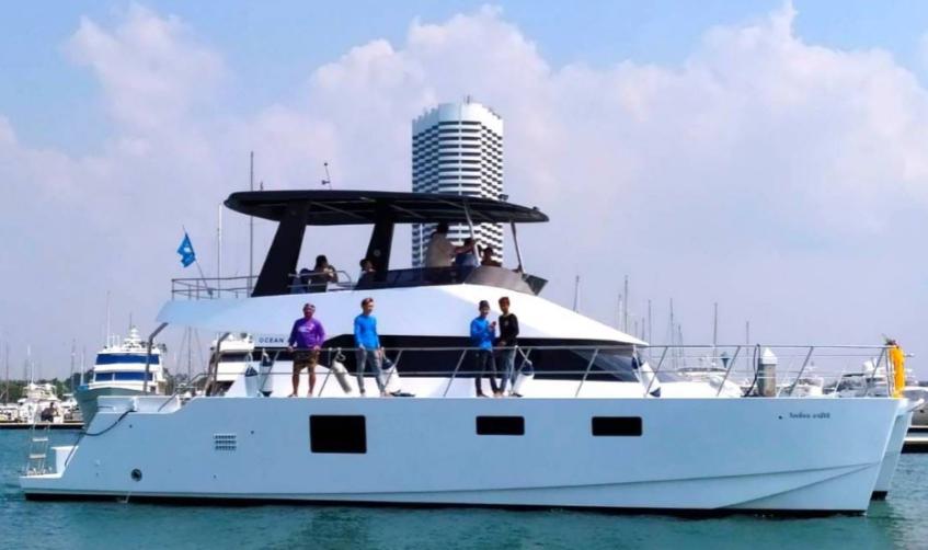 ขาย POWER CATAMARAN 52 FEET สวยหรู