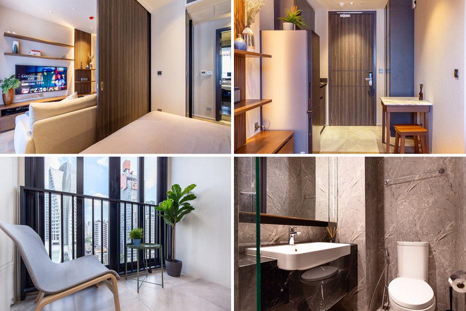 คอนโด แอชตัน อโศก ติด MRT สุขุมวิท 33 ตารางเมตร 1 ห้องนอน ชั้น11 วิวเมืองฝั่งอโศก ตกแต่งครบ 5