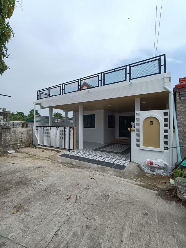 บ้านเดี่ยว หนองจอก เลียบวารี หมู่บ้านนันทวัน 5 นัดชมบ้าน 085-318-6868 คุณวา 1