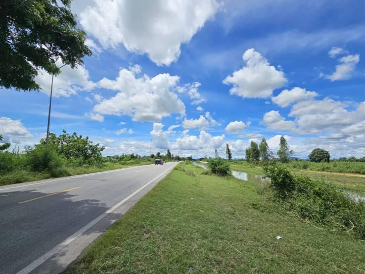 ที่ดินสวยถมแล้ว ติดคลองส่งน้ำชลประทาน วิวสวย อำเภอท่าม่วง กาญจนบุรี 6