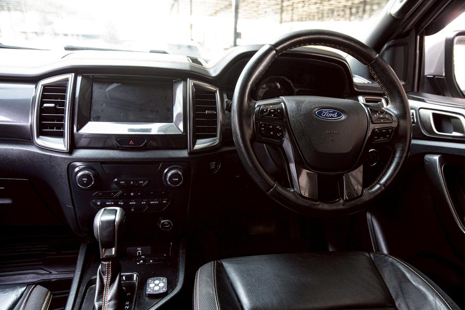 Ford Ranger Wildtrak 2.0 Bi-Turbo Auto ปี 2021 สีดำ รูปที่ 12