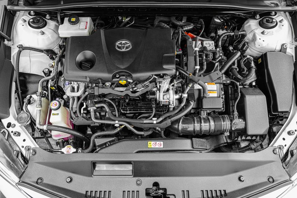 2020 TOYOTA CAMRY 2.5 HYBRID สีขาว เลขไมล์ 82455 กม. 20