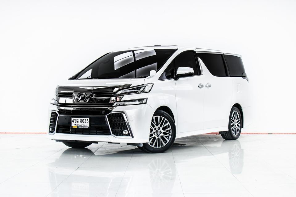 รหัสรถ 3A766 VELLFIRE 2.5 ZG EDITION 2015
