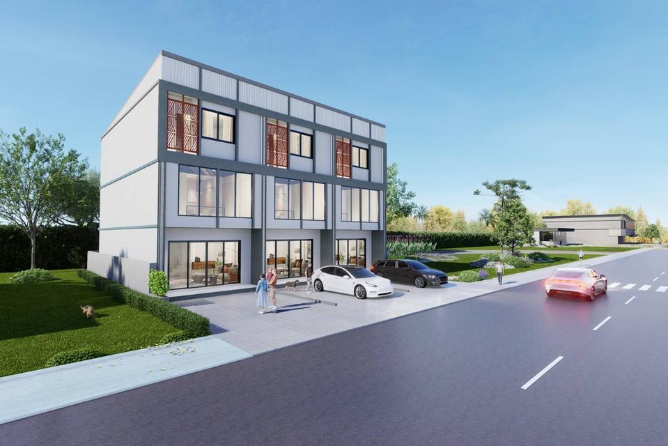 อาคารพาณิชย์3ชั้นบ่อวินยางเอน 3