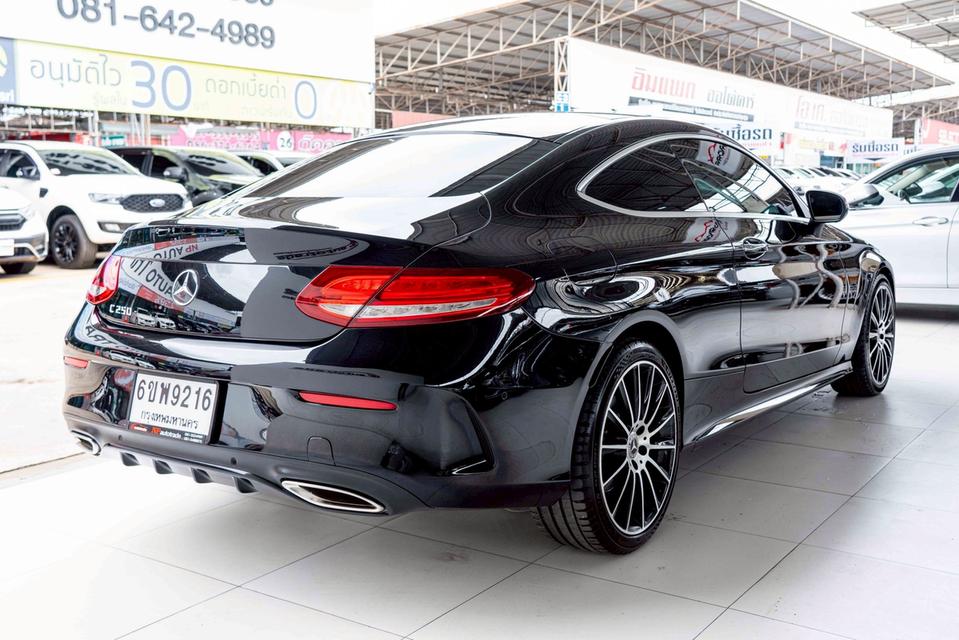 รหัสรถ NP9216 BENZ C250 COUPE AMG 2016 6