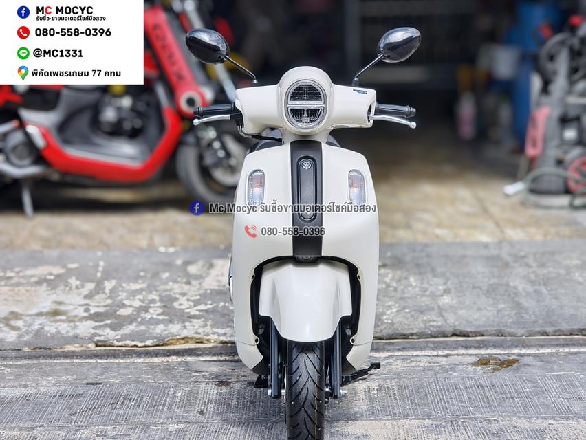 Fazzio 125 2026 รุ่นTOPกุญแจรีโมท รถรางวัลเลขไมล์0โลไม่ผ่านการใช้งาน เล่มเขียวชุดโอนครบ NO1497