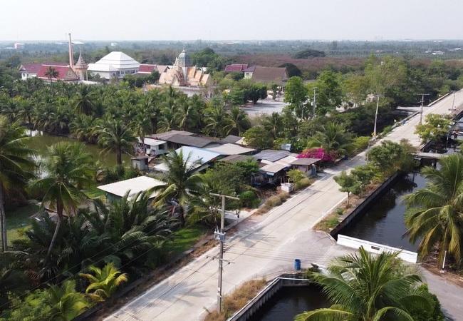 ขายที่ดิน 20 ไร่ ถนนบ้านแพ้ว ตำบลหลักสาม อำเภอบ้านแพ้ว สมุทรสาคร 2
