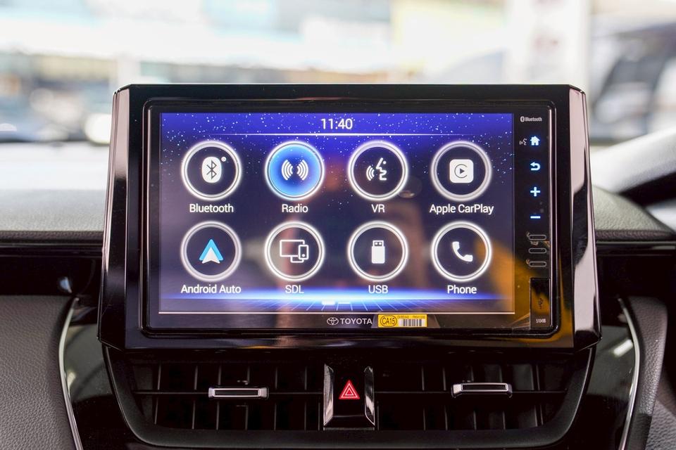 TOYOTA COROLLA CROSS 1.8 HEV GR SPORT AT  (ปี 2023)ทะเบียน: 3ขษ 6532 (กรุงเทพมหานคร)สี: ขาว ดำเครื่องยนต์: เบนซิน + ไฟฟ้า 1800cc รูปที่ 8