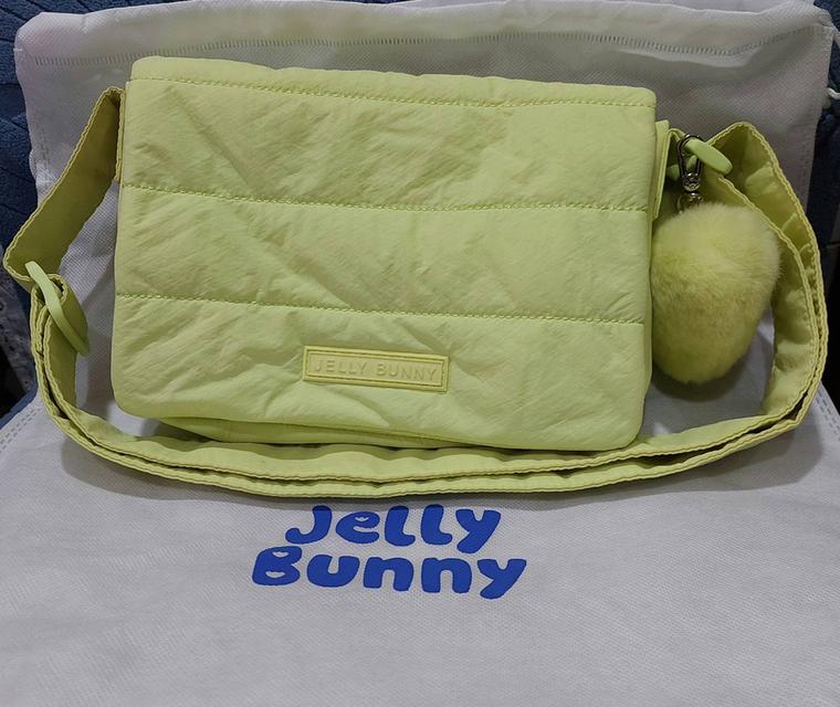 กระเป๋า Jelly Bunny สีเขียวมะนาว