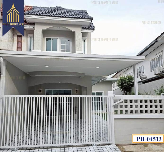 บ้านแฝดกานต์มณีบางบัวทองเฟอร์นิเจอร์ครบ 1