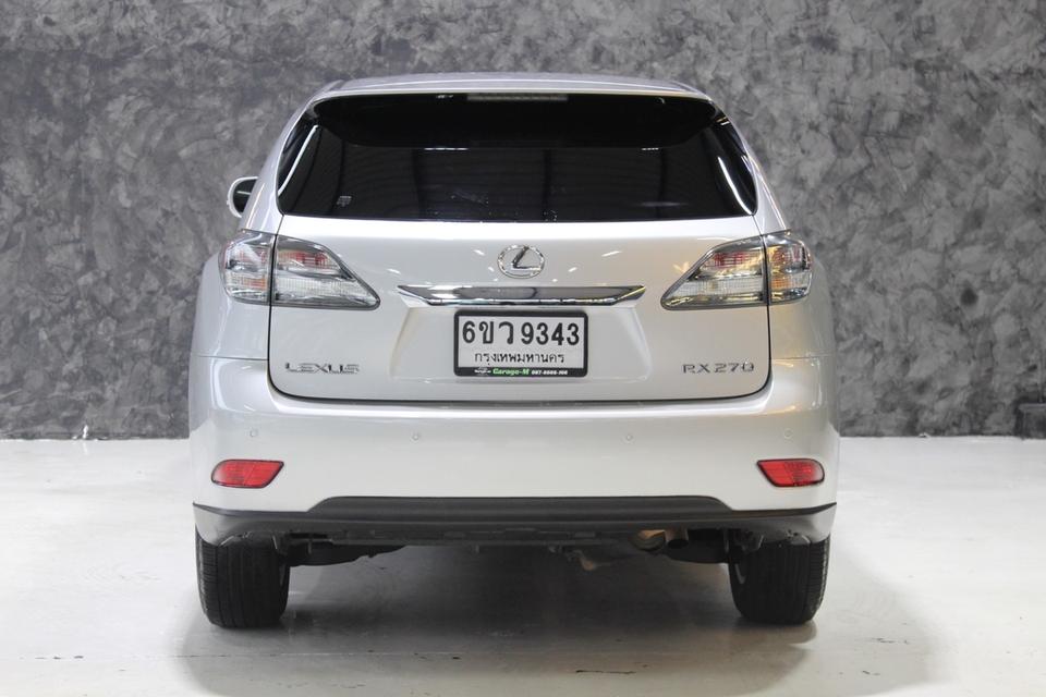 รหัสรถ JRS9343 Lexus RX270 ปี 2011 9