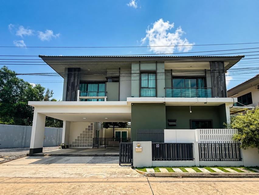 เช่าบ้านหมู่บ้านสราญสิริ ศรีวารี  บ้านหลังมุม มีโซล่าเซล 1