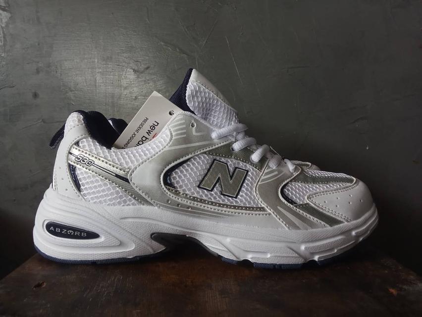 ืnew balance นิวบาลานซ์ 530 (เบอร์ 44) ขนาดความยาว 27 cm. เบอร์ 43 ใส่ได้พอดี งานมือหนึ่ง รูปที่ 4